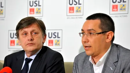 Antonescu a avut o discuție privată cu Ponta despre documentul semnat cu Băsescu. 