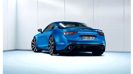Noul Renault Alpine de serie, tot mai aproape de realitate. 