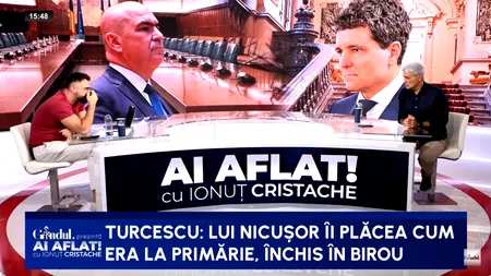 Robert Turcescu: „Nicușor Dan trăiește în lumea lui. Are un DISCONFORT total când trebuie să-și facă atribuțiile”
