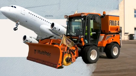 VIDEO | Aeroporturile din București, unde ajung anual aproape șapte milioane de pasageri, se pregătesc pentru iarnă. “La fenomene de intensitate mare și agresive, toată flota va fi utilizată”