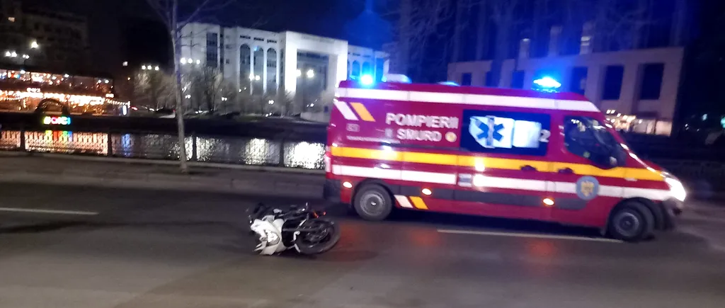 Accident teribil pe Splaiul Unirii, din Capitală, soldat cu moartea unui MOTOCICLIST (Galerie FOTO)