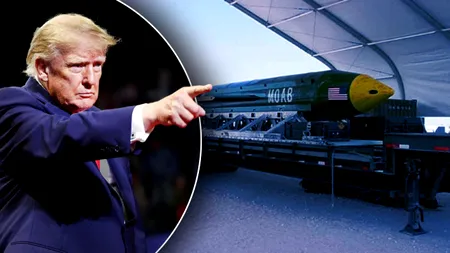 Administrația Trump a elaborat un plan pentru a lansa cea mai mare bombă non-nucleară din arsenalul SUA asupra instalațiilor nucleare iraniene