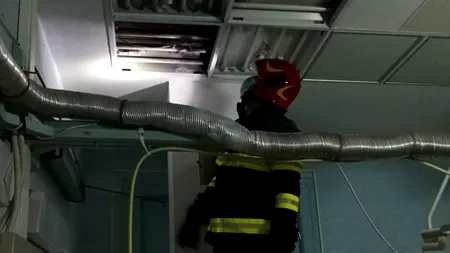 Incendiu în blocul operator al Institutului de Urologie Cluj, chiar în timpul unei intervenții chirurgicale