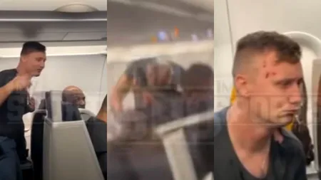 VIDEO | Pasager „șifonat” de Mike Tyson, în timpul unui zbor cu avionul. Motivul pentru care boxerul l-a luat la pumni