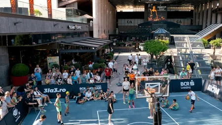 Baschetul 3x3 a adus spiritul OLIMPIC la Iulius Town Timișoara. Duel legendar sub panou, într-o competiție cu 240 de participanți