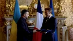 Zelenski îi oferă lui Macron „Ordinul Libertății”, una dintre cele mai importante distincții ale Ucrainei: „Emmanuel, un adevărat prieten al nostru”
