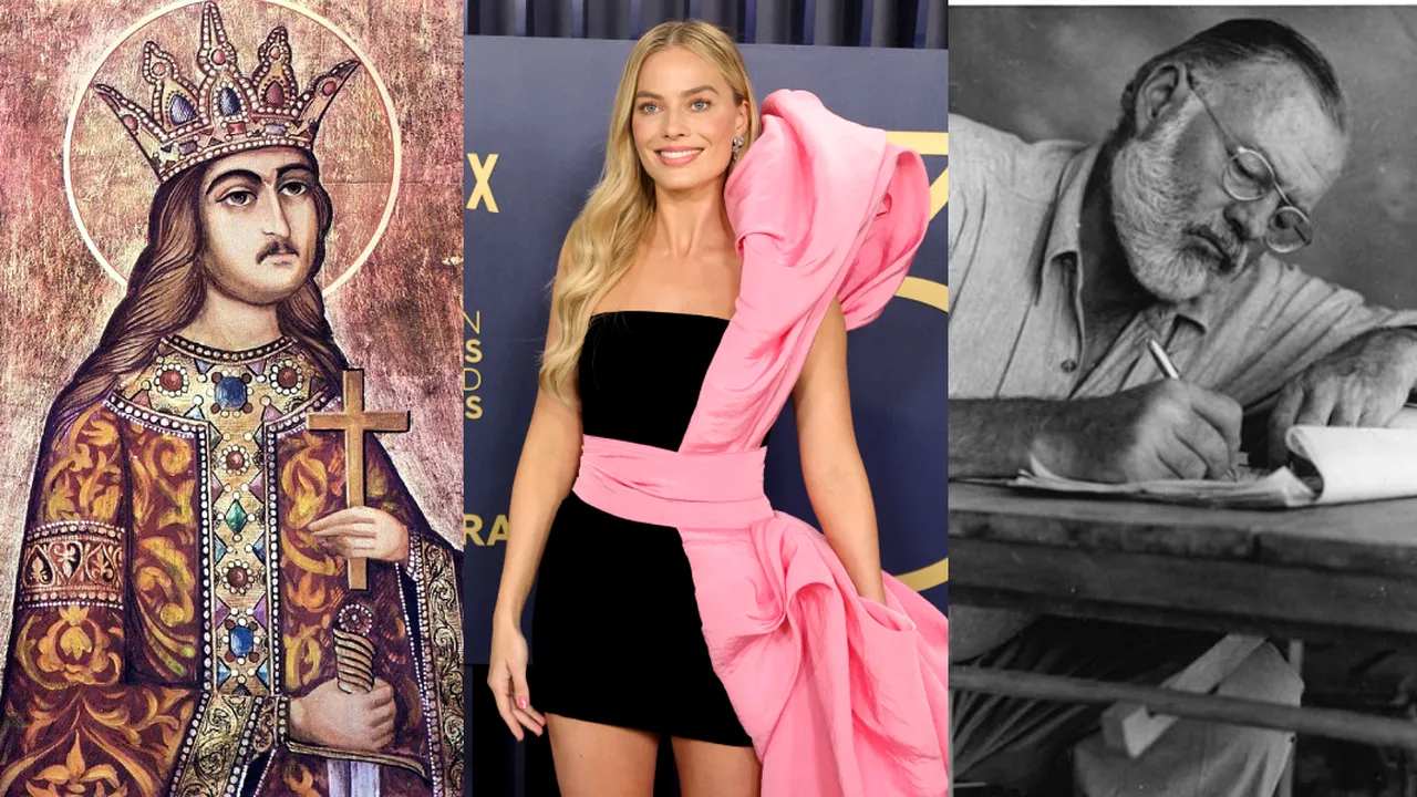 2 IULIE, calendarul zilei: Margot Robbie împlinește 35 de ani/ Decedează Ștefan cel Mare și Ernest Hemingway