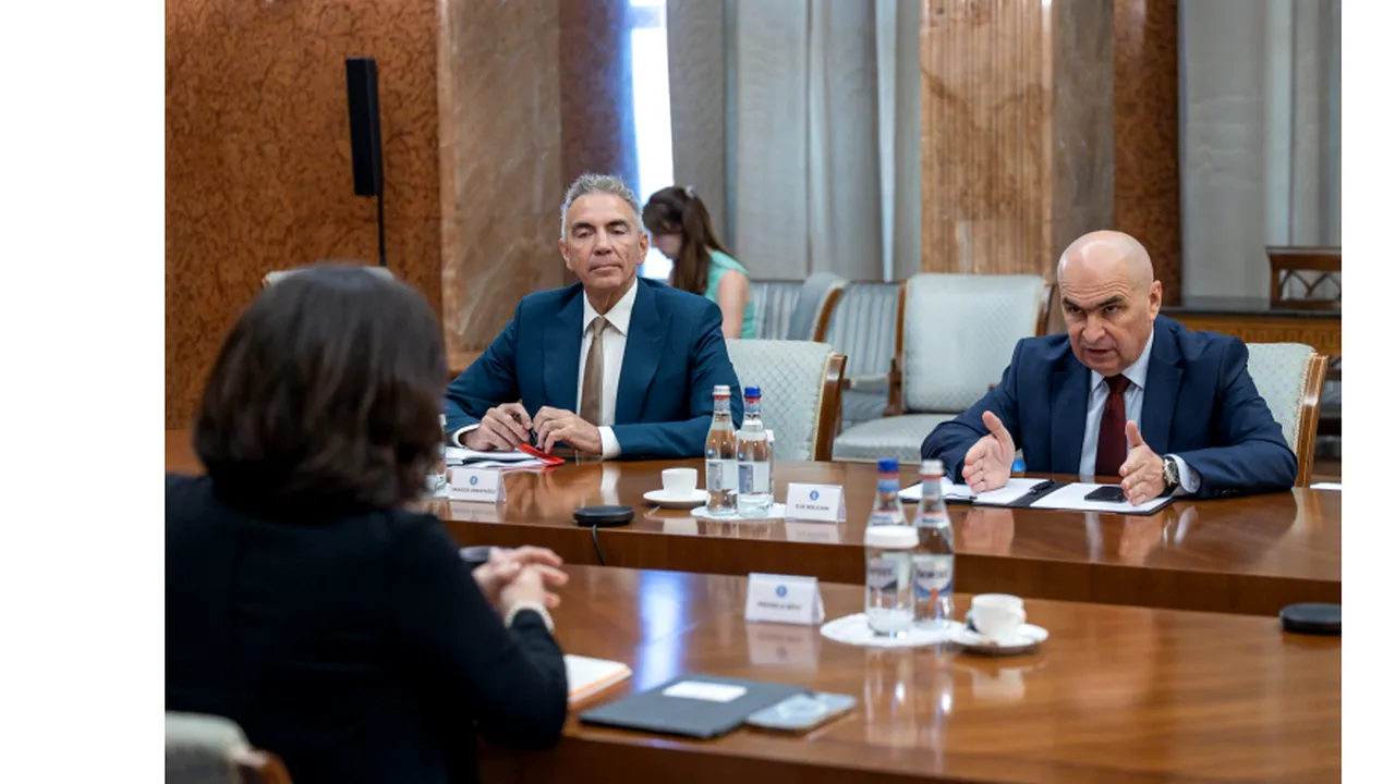 Premierul Ilie Bolojan s-a întâlnit cu reprezentanții mediului bancar din România