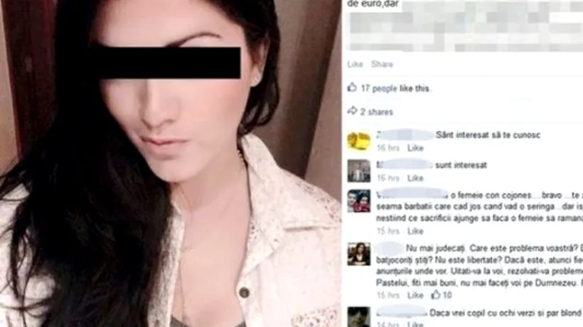 Mesajele primite de tânăra care a anunțat pe Facebook că este în căutarea unui bărbat care să o lase însărcinată 