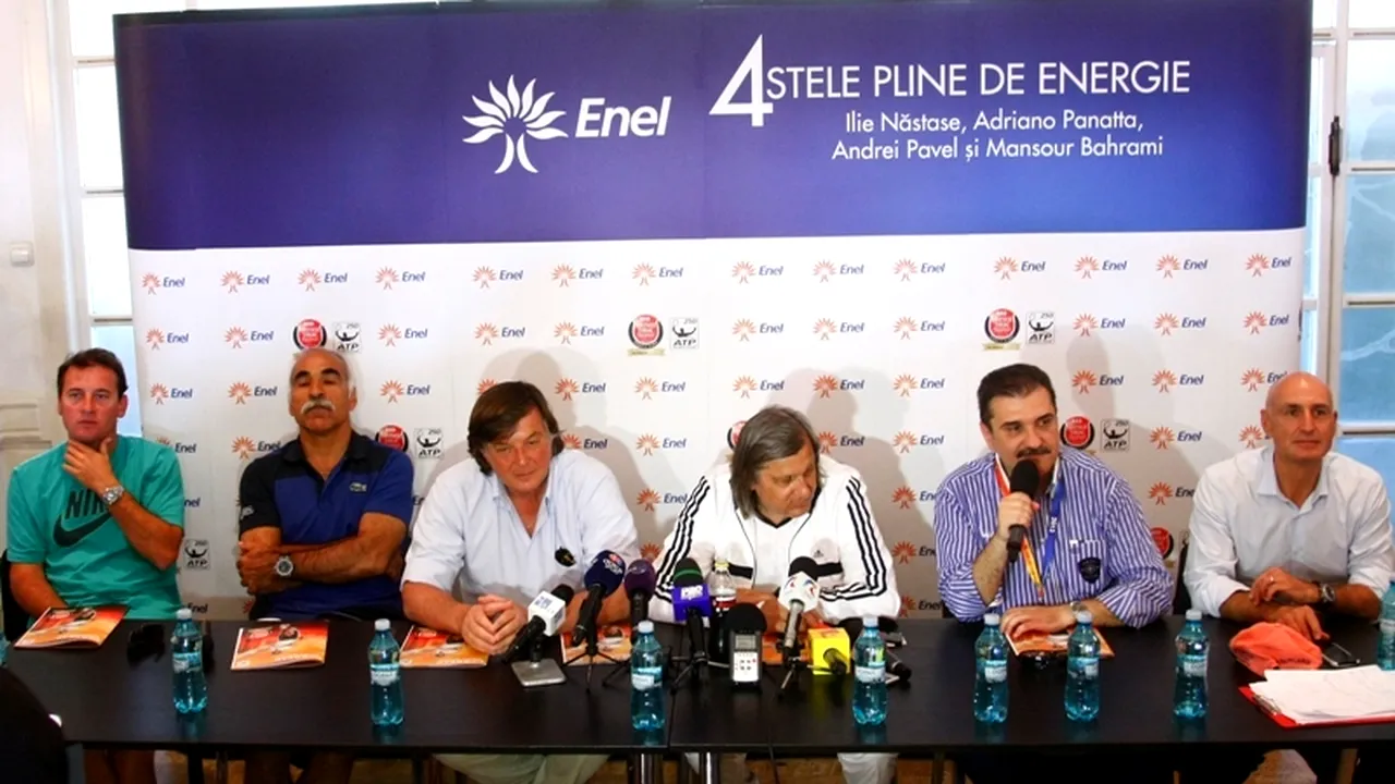 Ilie Năstase:În Capitală de joacă tenis de calitate,nu e nicio diferență față de turneele din străinătate
