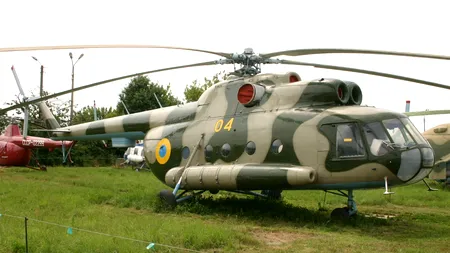 Un elicopter militar s-a prăbușit în Ucraina
