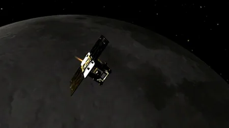 O sondă lansată de NASA s-a plasat cu succes pe orbita lunară