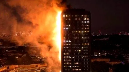 Incendiu uriaș în Londra. Cel puțin șase morți și 50 de răniți