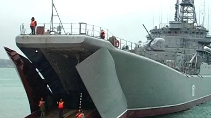 Trupele ruse care au participat la exercițiul-supriză în Marea Neagră s-au întors la baze
