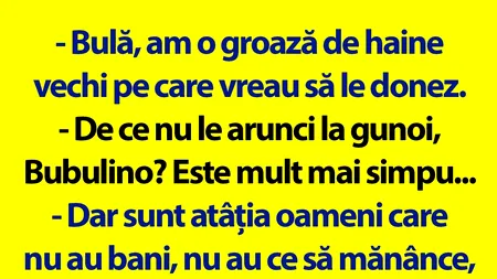 BANC | Bulă și filantropia
