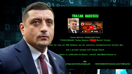 Site-ul Partidului AUR, ținta unui atac cibernetic. Baza de date a fost compromisă și scoasă la vânzare. Cu ce îl amenință hackerii pe George Simion
