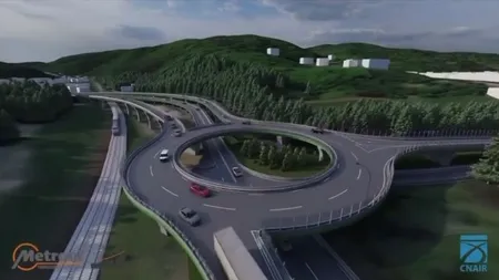 Imagini virtuale în premieră cu sensul giratoriu de la Predeal. Când ar putea fi realizat