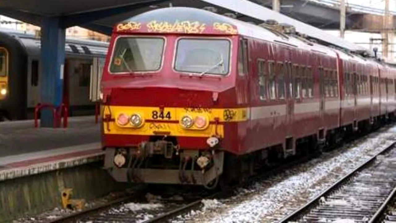 Mesaj antisemit într-un tren belgian: 