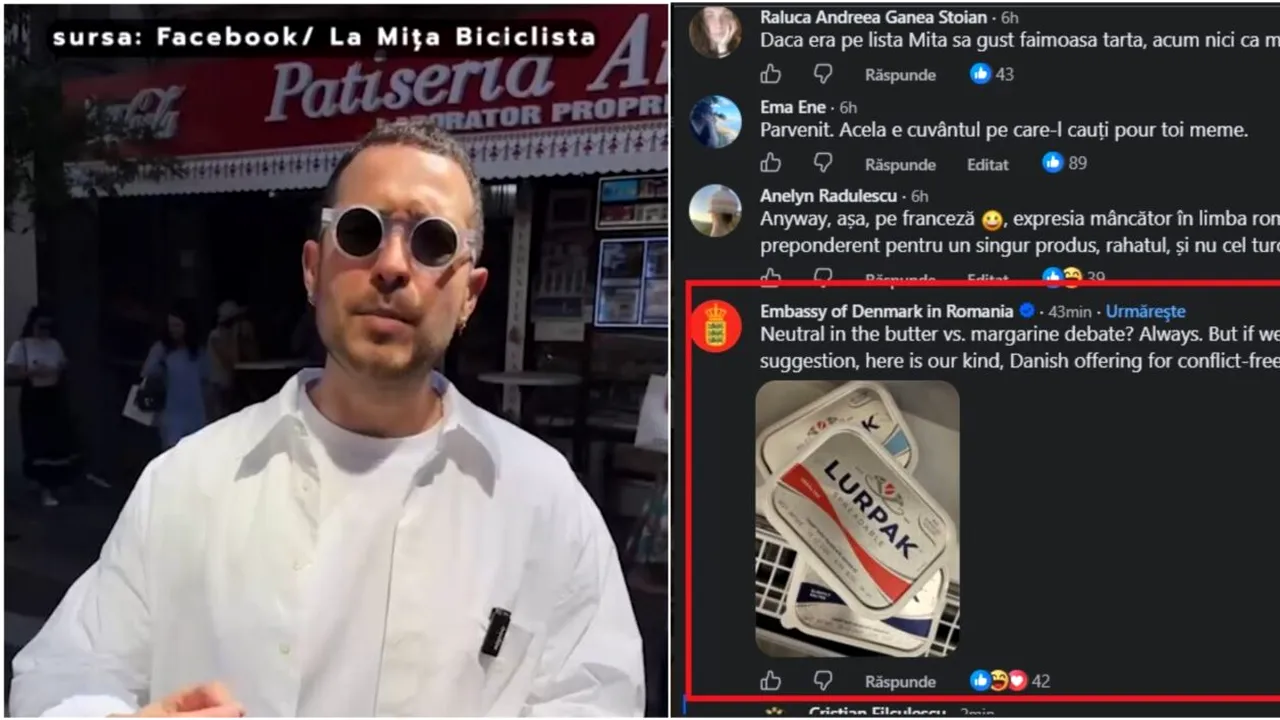 Ambasada Danemarcei intervine în “războiul merdenelelor”. Ce comentariu au lăsat pe pagina Mița Biciclista și în favoarea cui