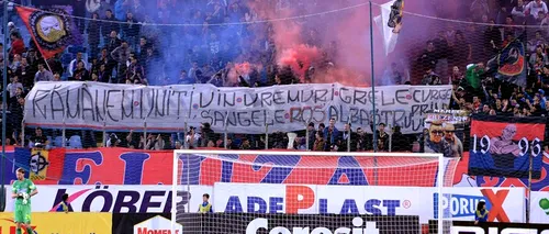 Motivul incredibil pentru care Steaua scapă de pedeapsă după  scandările xenofobe ale fanilor din meciul cu Astra