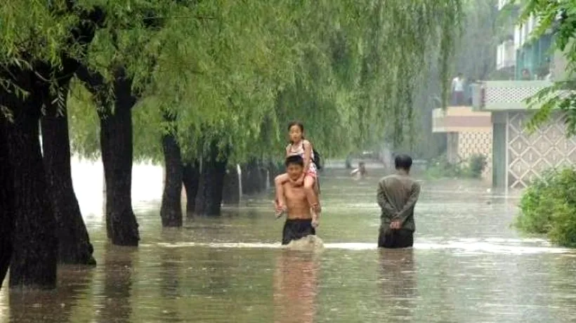 133 de morți și aproape 400 de dispăruți în urma inundațiilor din Coreea de Nord