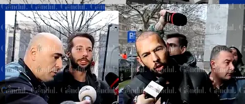 VIDEO: The Tate brothers, taken out of custody again and taken to DIICOT / Tristan Tate: „ What evidence is there against us? That should be the news of the day”
