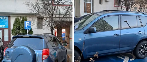 Mai rar așa ceva! Unde a putut să-și parcheze mașina acest bărbat din Constanța, în București