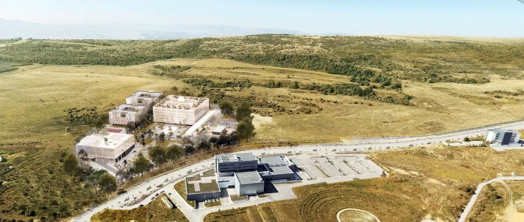 Campus universitar cu centre de cercetare, observator astronomic, planetariu și cămin, construit de UBB Cluj în „Palo Alto” de România