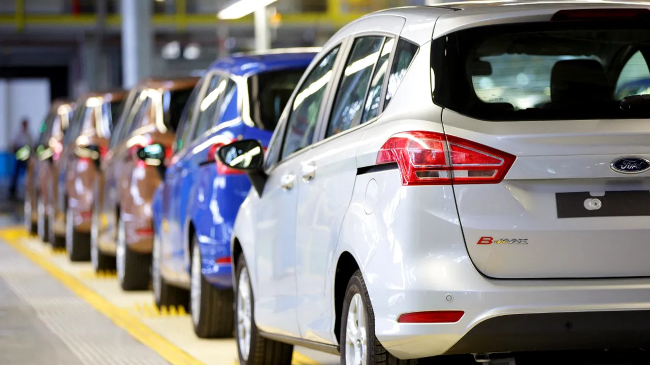 Sfârșit de drum pentru Ford B-MAX la fabrica de la Craiova