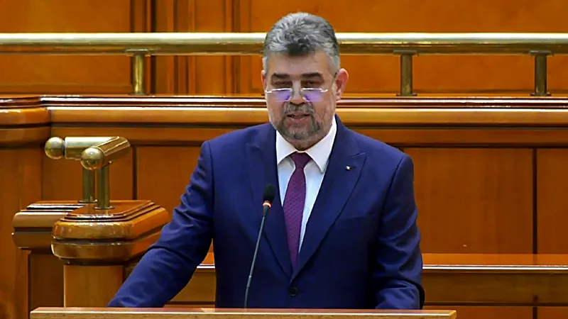VIDEO | Marcel Ciolacu, primele declarații după ce a fost votat în Parlament. „O să încerc să mă ridic la nivelul așteptărilor”