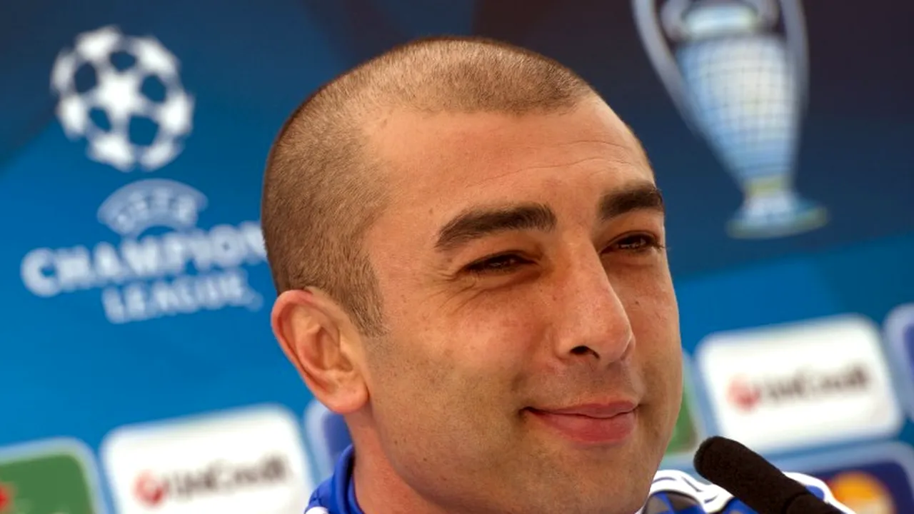 FINALA CHAMPIONS LEAGUE 2012. Roberto Di Matteo: Nu știu dacă e un avantaj că Bayern joacă acasă, poate fi o presiune în plus