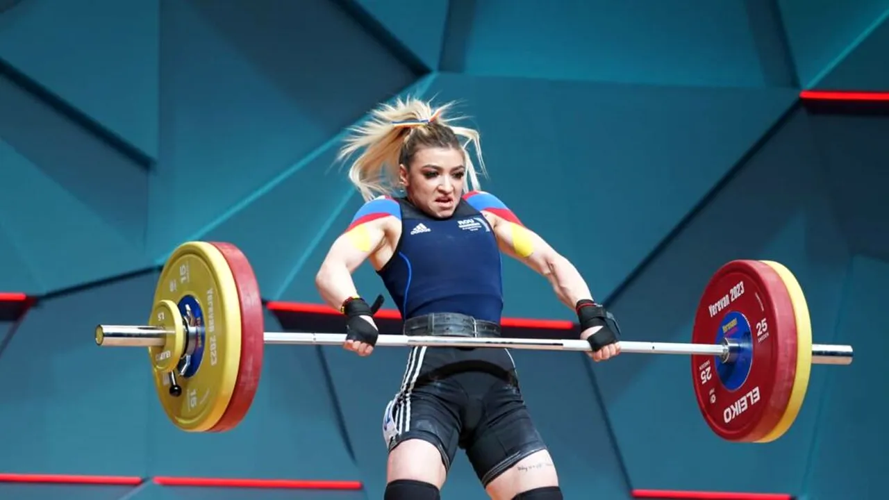Mihaela Cambei, sportiva de AUR a României! Trei medalii de aur și două recorduri la Campionatele Europene de haltere