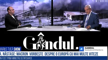 VIDEO Cum arată Europa viitorului? Adrian Năstase: „Macron revigorează Europa cu mai multe viteze. El nu mai vorbește despre suveranitate națională, ci despre suveranitate europeană