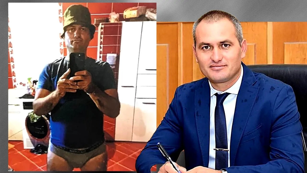 EXCLUSIV | Fotografii incendiare cu primarul din Crevedia. Florin Petre, în lenjerie intimă și la bustul gol! 