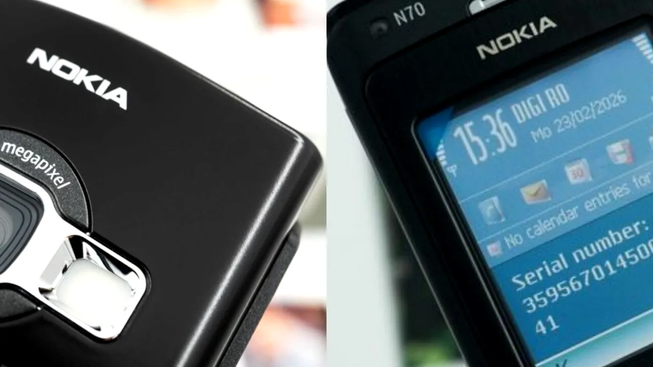 Cât costă un Nokia N70 „țiplă” acum, în martie 2026. Zero minute vorbite pe telefonul lansat în 2005