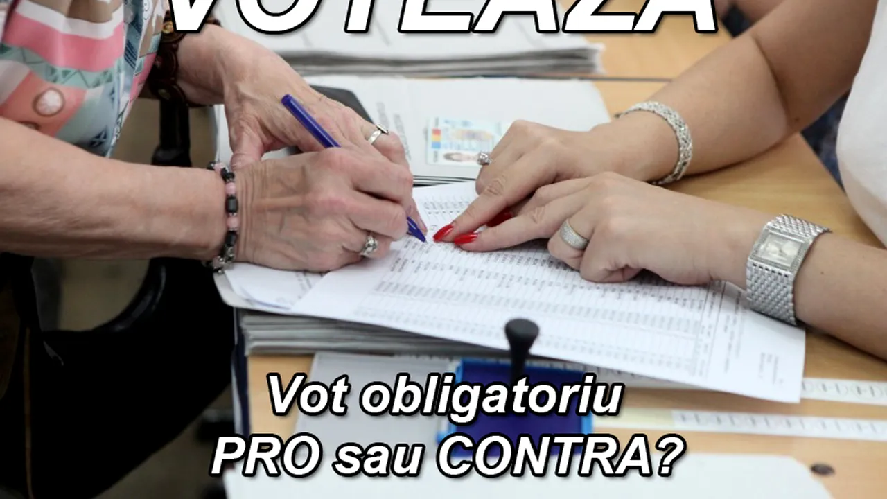 Vot obligatoriu, PRO sau CONTRA?