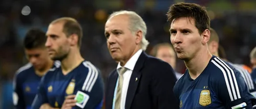 Antrenorul Argentinei: „Puteam să câștigăm meciul în prima repriză