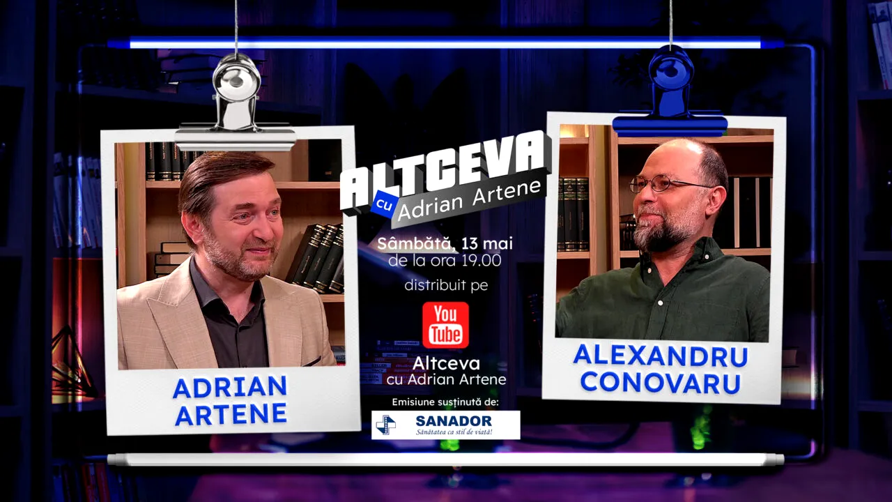 Actorul Alexandru Conovaru, invitat la podcastul ALTCEVA cu Adrian Artene