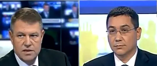 Klaus Iohannis dezvăluie ce a văzut când l-a avut în față pe Victor Ponta la prima dezbatere televizată 
