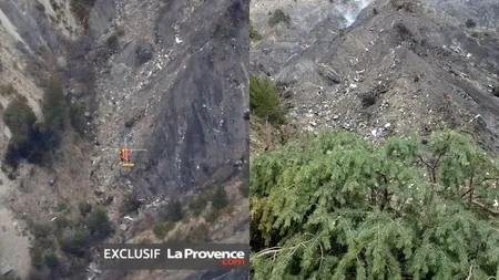 UN AVION DE PASAGERI S-A PRĂBUȘIT ÎN FRANȚA. Nu există supraviețuitori. Printre victime, doi bebeluși și 16 elevi germani care se întorceau dintr-o excursie. A fost recuperată una dintre cutiile negre