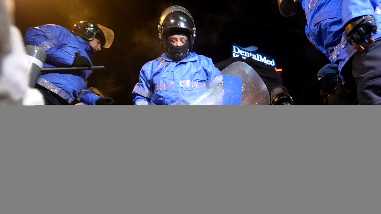 Jurnalist german, reținut la București pentru că filma intervenția jandarmilor la proteste