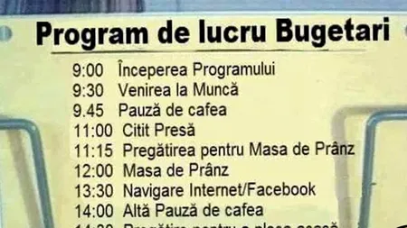 Banc | Program de lucru bugetari