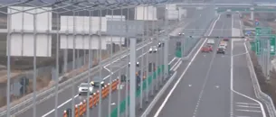 VIDEO | Inaugurare fără panglici / Se circulă pe Centura Capitalei / S-a deschis lotul doi al Autostrăzii de Centură A0 Nord