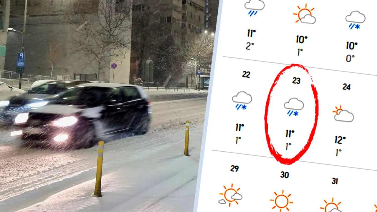 Pe ce dată va fi ultima ninsoare în București, de fapt. Meteorologii Accuweather au modificat prognoza și veștile nu sunt deloc bune
