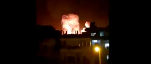 VIDEO | Portul sirian Latakia, lovit de rachete israeliene marți dimineață