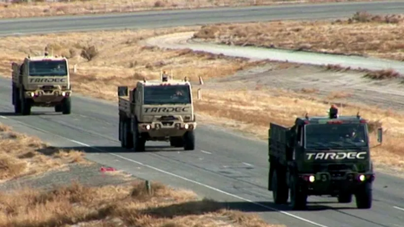 Armata americană a testat camioanele care se conduc singure. VIDEO