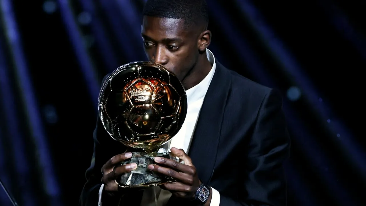 Balonul de Aur 2025 merge la Ousmane Dembele/PSG, 5 jucători în Top 10