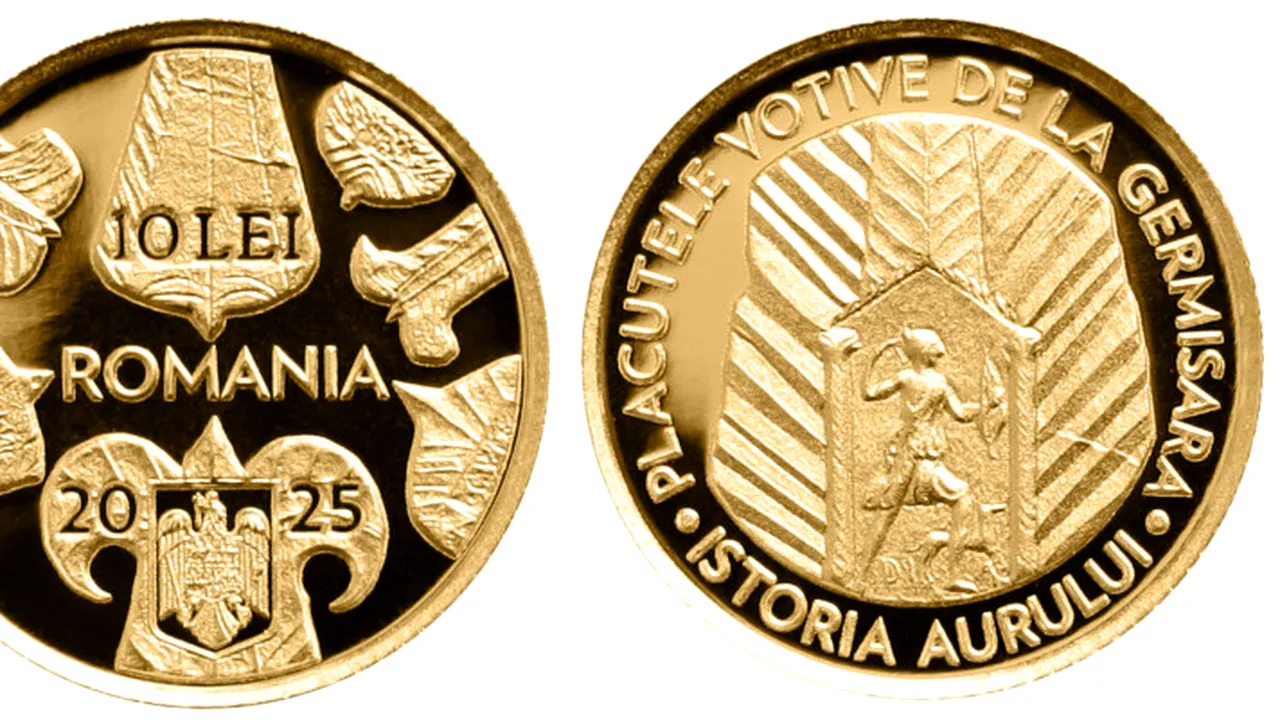 Apare o nouă monedă. Isărescu a făcut anunțul despre piesa de colecție din aur lansată de BNR. Ce preț are