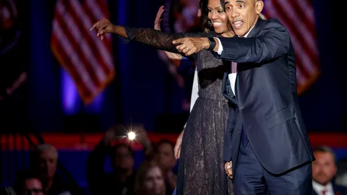 Barack Obama postează fotografii cu momente intime de ziua soției: În fiecare imagine,tu ești vedeta mea