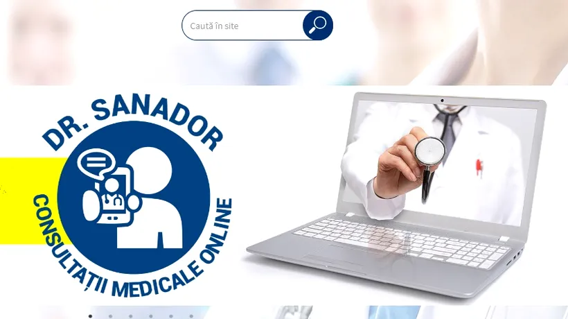 SANADOR lansează serviciul Dr. Sanador - Consultații medicale ONLINE